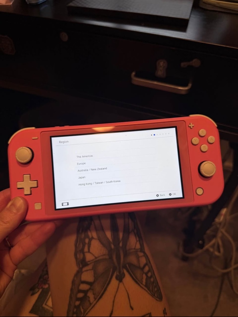 Nintendo Switch Lite Pink Handheld Console